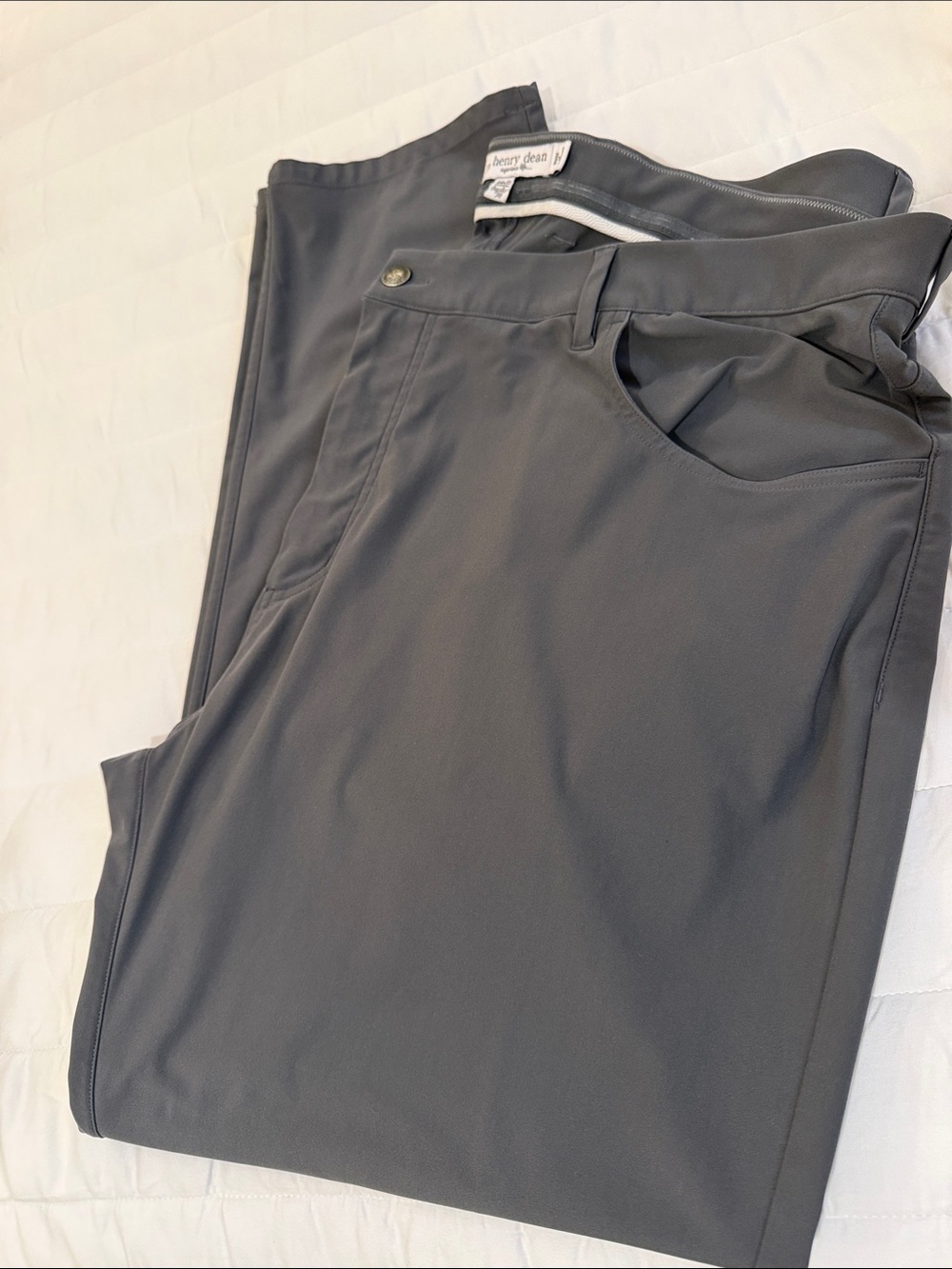 Henry Dean 5 Pocket pants Grey
